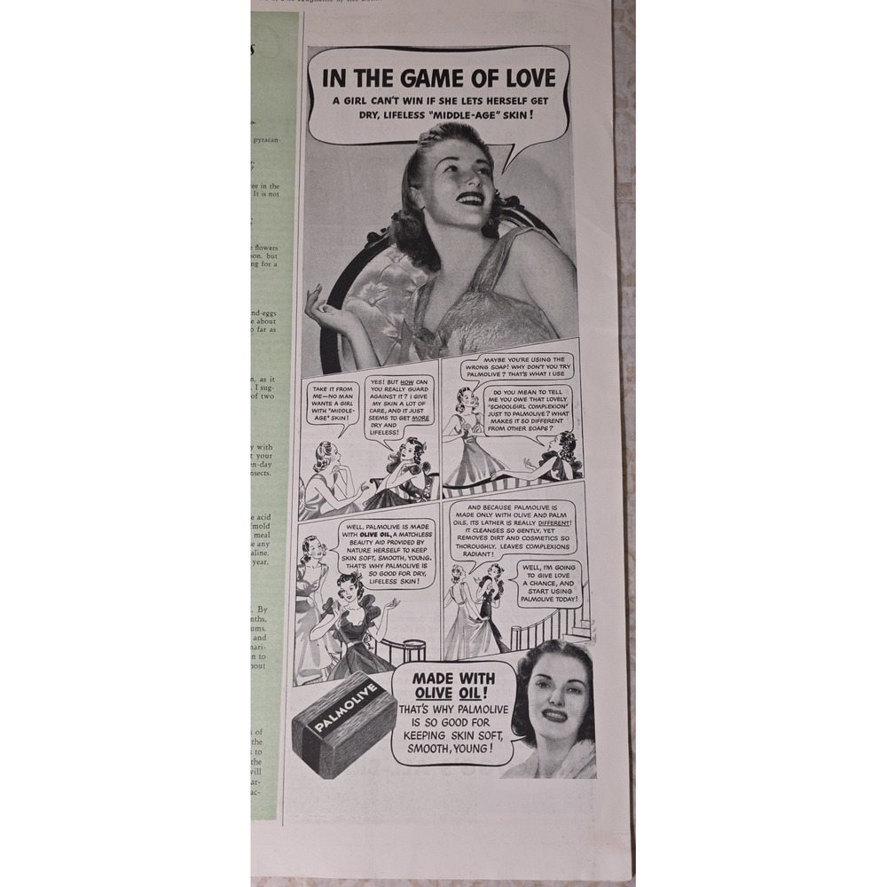 1927 1932 1939 Vintage Palmolive Olive Oil Beauty Soap Advertisement Print ads